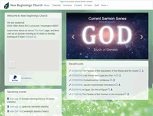Tablet Screenshot of nbc4me.org